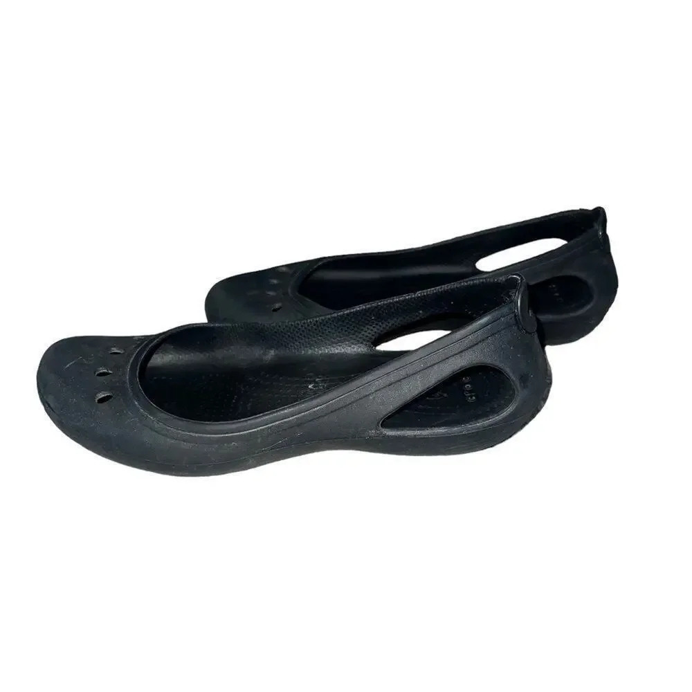 Women's Kadee Flats‎ in Black by Crocs Size 6 - Picture 6 of 8